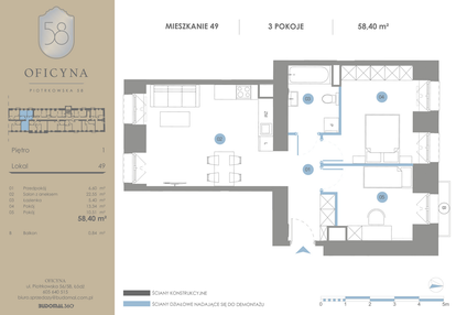 Mieszkanie w inwestycji: Oficyna - mieszkania