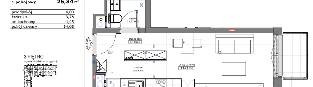 Mieszkanie w inwestycji: Naramowicka 172