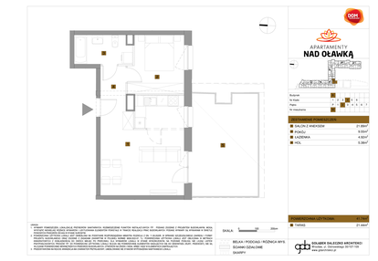 Mieszkanie w inwestycji: Apartamenty nad Oławką etap II