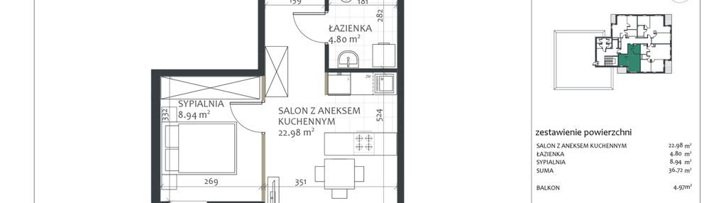 Mieszkanie w inwestycji: Sosnovia