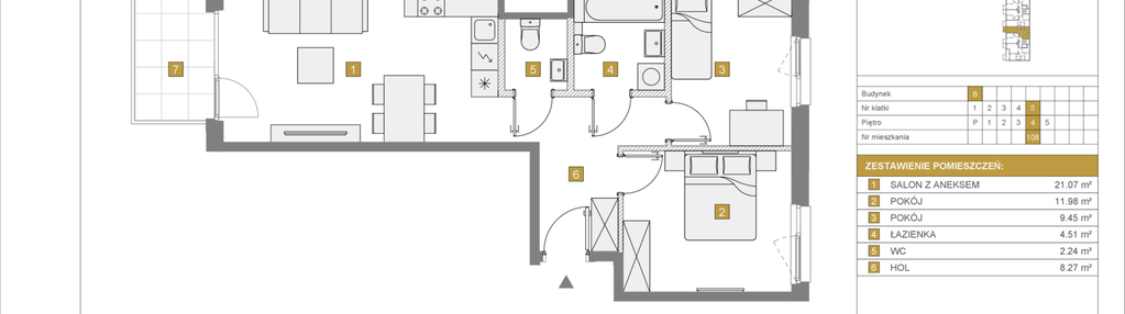 Mieszkanie w inwestycji: Apartamenty Beethovena