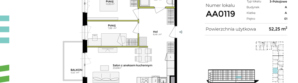 Mieszkanie w inwestycji: Orneko