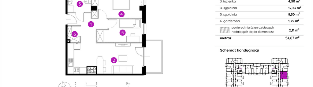 Mieszkanie w inwestycji: Murapol Apartamenty na Wzgórzu - bud. 4 i 5