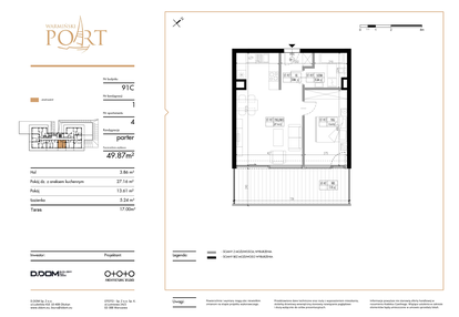 Mieszkanie w inwestycji: Warmiński Port etap III