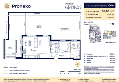 Mieszkanie w inwestycji: Osiedle Kompas