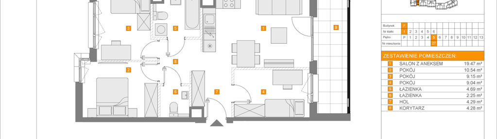 Mieszkanie w inwestycji: Apartamenty Literacka etap 2.3