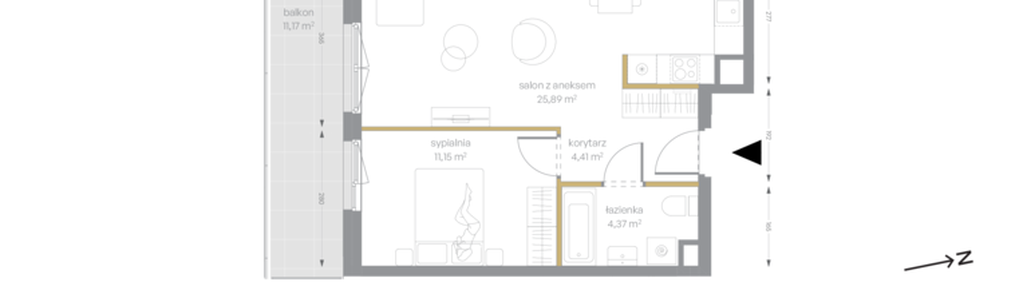 Mieszkanie w inwestycji: Królowej Jadwigi