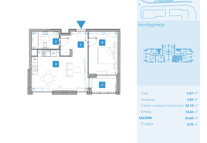 Mieszkanie w inwestycji: Apartamenty Macadamia