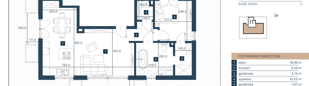 Mieszkanie w inwestycji: Classy Świętojańska