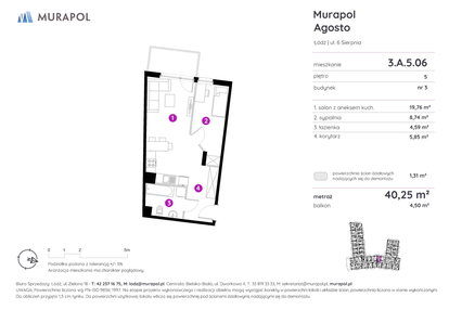 Mieszkanie w inwestycji: Murapol Agosto