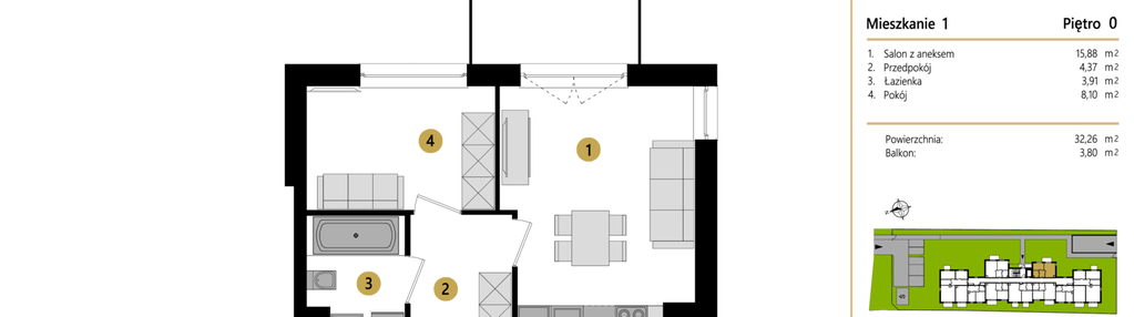 Mieszkanie w inwestycji: Apartamenty Opolczyka