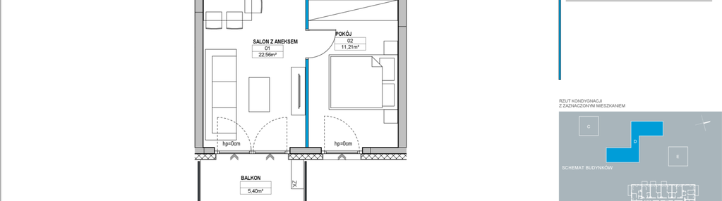 Mieszkanie w inwestycji: Nordic Bemowo - etap IV