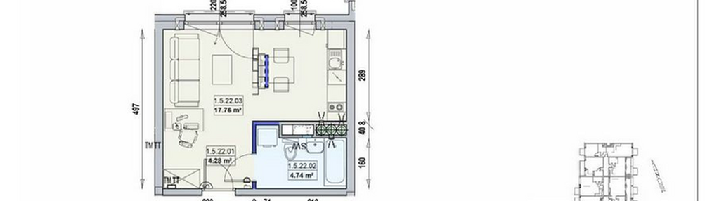 Mieszkanie w inwestycji: Gwarna