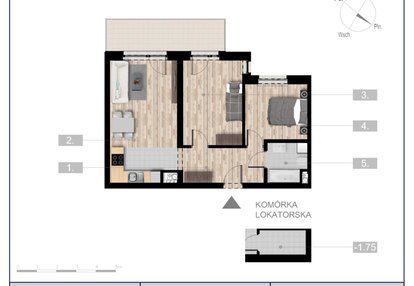 Mieszkanie w inwestycji: Szczytno Dąbrowskiego - etap 3