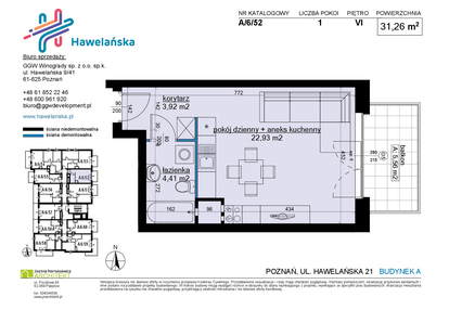 Mieszkanie w inwestycji: Osiedle Hawelańska etap III - bud. A