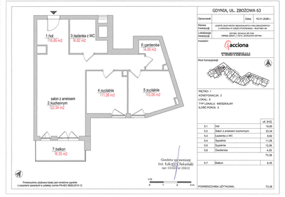 Mieszkanie w inwestycji: Zbożowa
