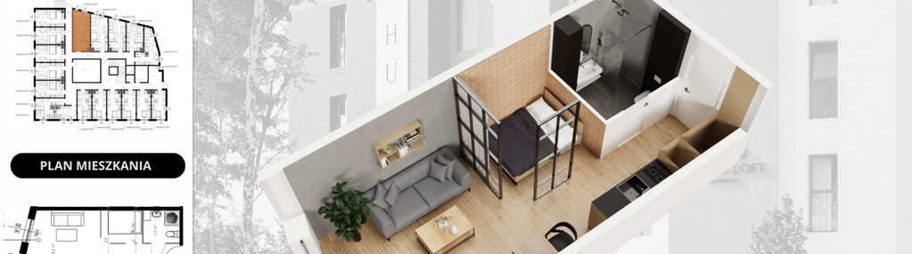 Mieszkanie w inwestycji: Hussar Loft - Apartamenty inwestycyjne
