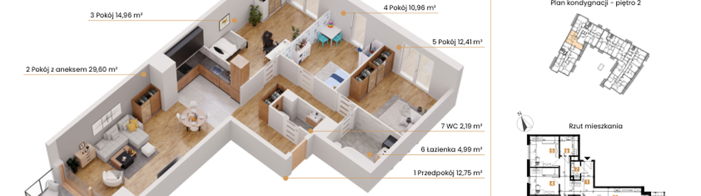 Mieszkanie w inwestycji: Rondo Ceglana etap II