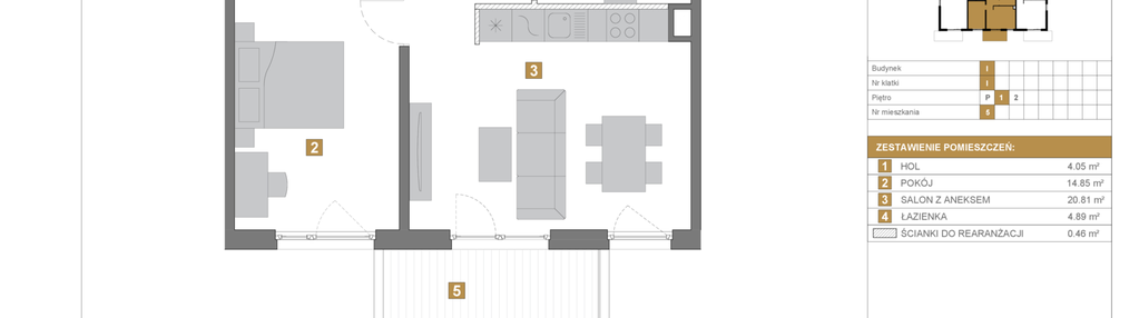 Mieszkanie w inwestycji: Wille Biskupin II