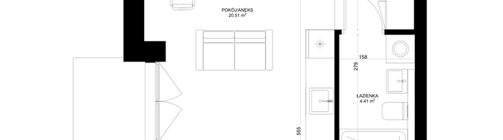 Mieszkanie w inwestycji: INSPIRE ETAP V – bud. F, G