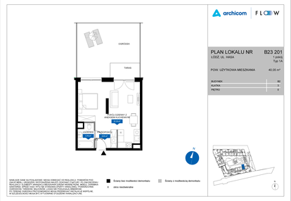 Mieszkanie w inwestycji: Flow - bud. B2 A i bud. B2 B