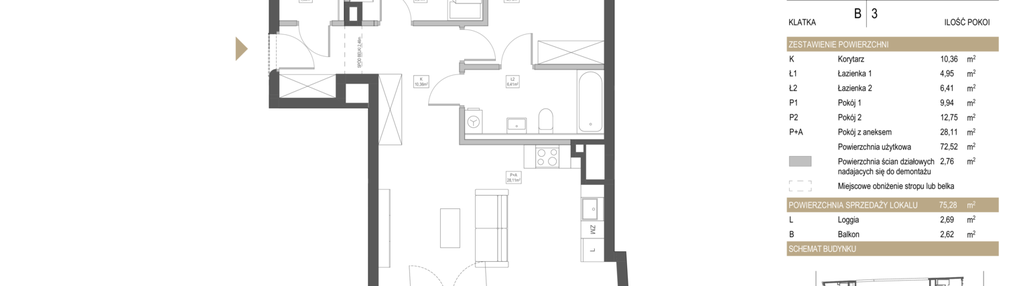 Mieszkanie w inwestycji: Garbary 68