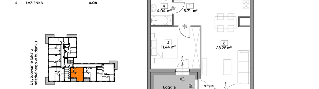 Mieszkanie w inwestycji: Och!Widzew