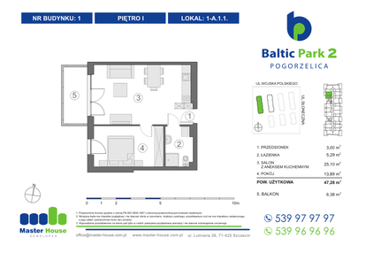 Mieszkanie w inwestycji: Baltic Park 2 Pogorzelica bud. 1 i 2