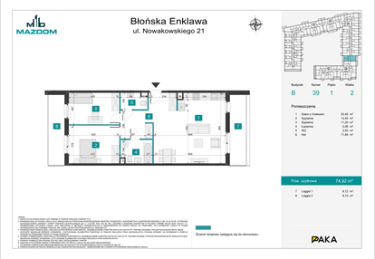 Mieszkanie w inwestycji: Błońska Enklawa