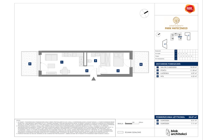 Mieszkanie w inwestycji: Apartamenty Park Matecznego Etap 1