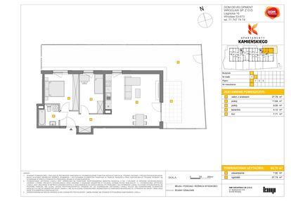 Mieszkanie w inwestycji: Apartamenty Kamieńskiego