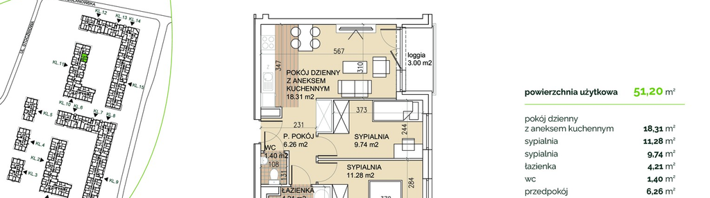 Mieszkanie w inwestycji: Lokum Verde etap III