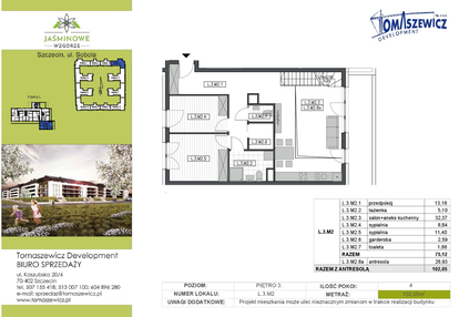 Mieszkanie w inwestycji: Jaśminowe Wzgórze - etap II