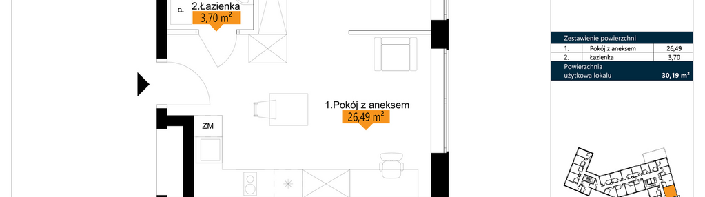 Mieszkanie w inwestycji: ŁACINA SPOT