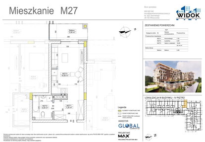 Mieszkanie w inwestycji: Apartamenty Widok