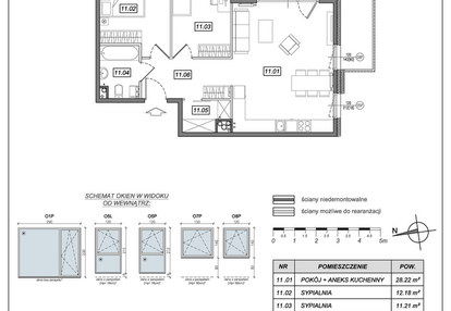 Mieszkanie w inwestycji: Urzeka bud. 6 i 7