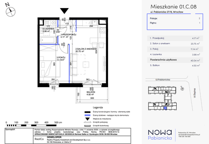Mieszkanie w inwestycji: Nowa Pabianicka