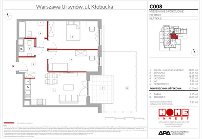 Mieszkanie w inwestycji: Enklawa Ursynów