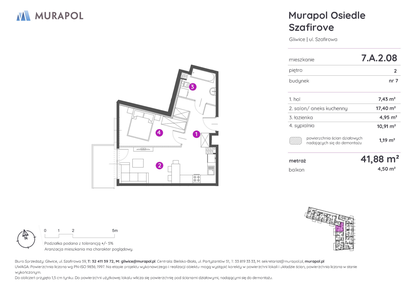 Mieszkanie w inwestycji: Murapol Osiedle Szafirove