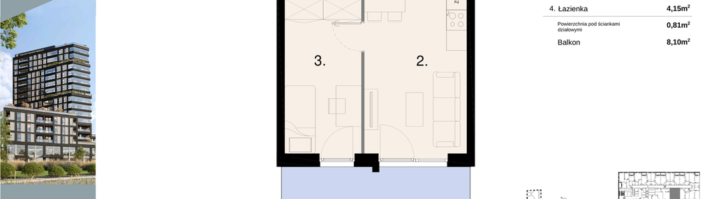 Mieszkanie w inwestycji: Sky Trust etap II - Apartamenty inwestycyjne