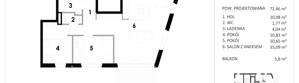 Mieszkanie w inwestycji: Smolna 4