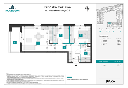 Mieszkanie w inwestycji: Błońska Enklawa