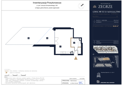 Mieszkanie w inwestycji: Rezydencja Zegrze etap II