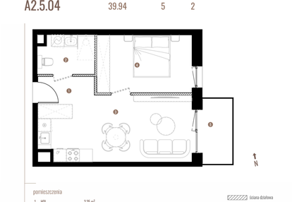 Mieszkanie w inwestycji: Belg Apartamenty etap II
