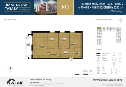 Mieszkanie w inwestycji: Diamentowe Tarasy
