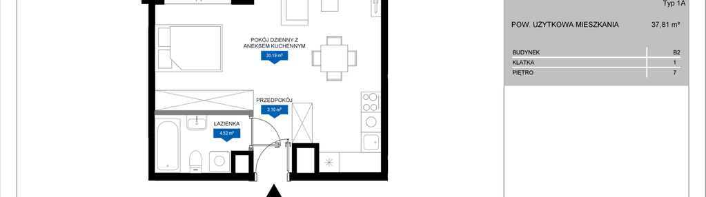 Mieszkanie w inwestycji: Flow - bud. B2 A i bud. B2 B