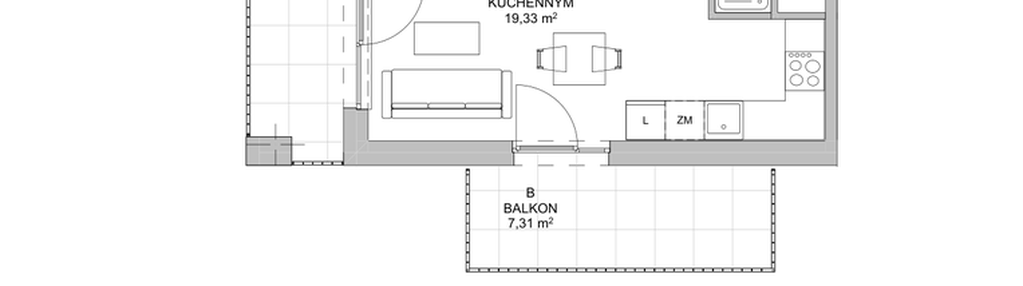 Mieszkanie w inwestycji: Francuska Park VIIIA