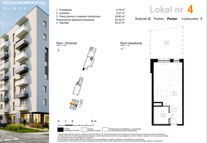 Mieszkanie w inwestycji: Osiedle Kochanowskiego - Gliwice