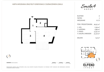 Mieszkanie w inwestycji: Smolna 4