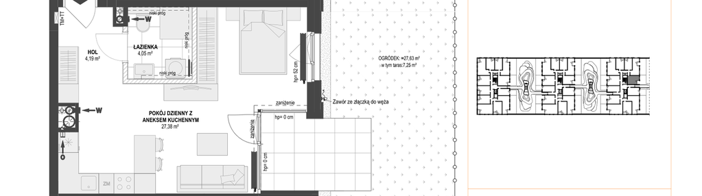 Mieszkanie w inwestycji: DOKI Living etap II